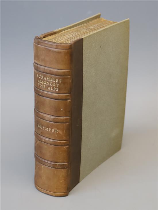 Whymper, Edward - Scrambles Amongst the Alps in the Years 1860-69, 2nd edition, John Murray, London 187